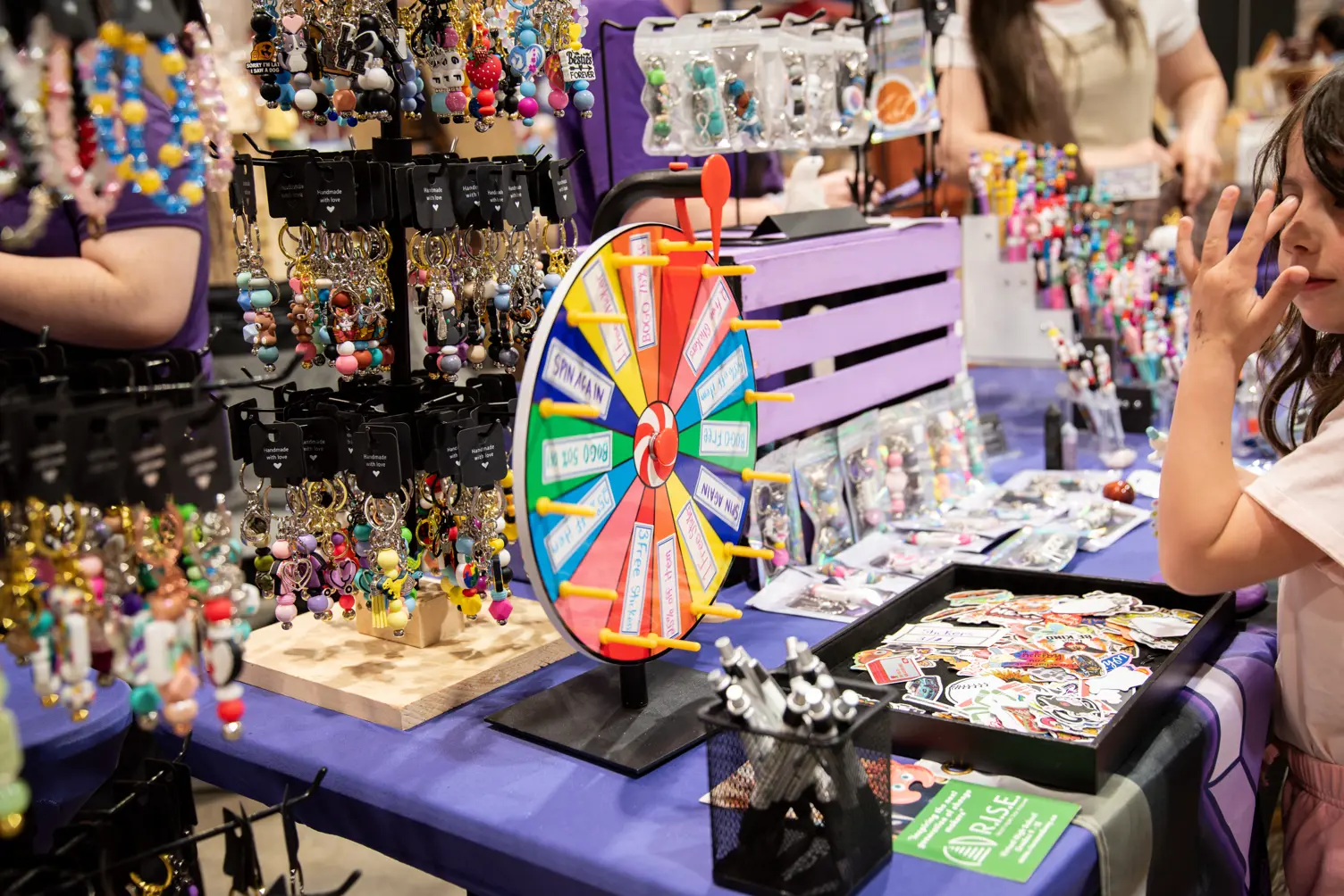 Child And Spin Wheel